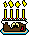 Gâteau aniversaire